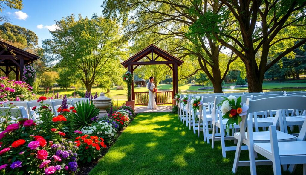 outdoor wedding venues queens